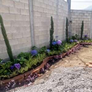 Jardinera de flores